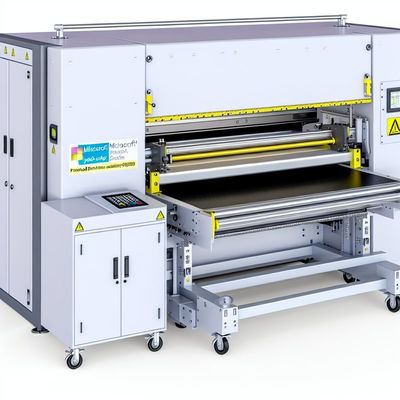 10m طول کل تجهیزات کمکی چاپگر تخت تخت با 10-15m3 / ساعت خروجی و قابلیت اطمینان