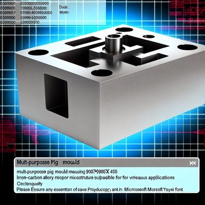 قالب خوک چند منظوره 900×900×450 میکروسروکتور آلیاژ آهن-کربن برای کاربردهای مختلف